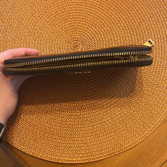 Prada Patent Leather Zip Wallet - Picture 2 of 8